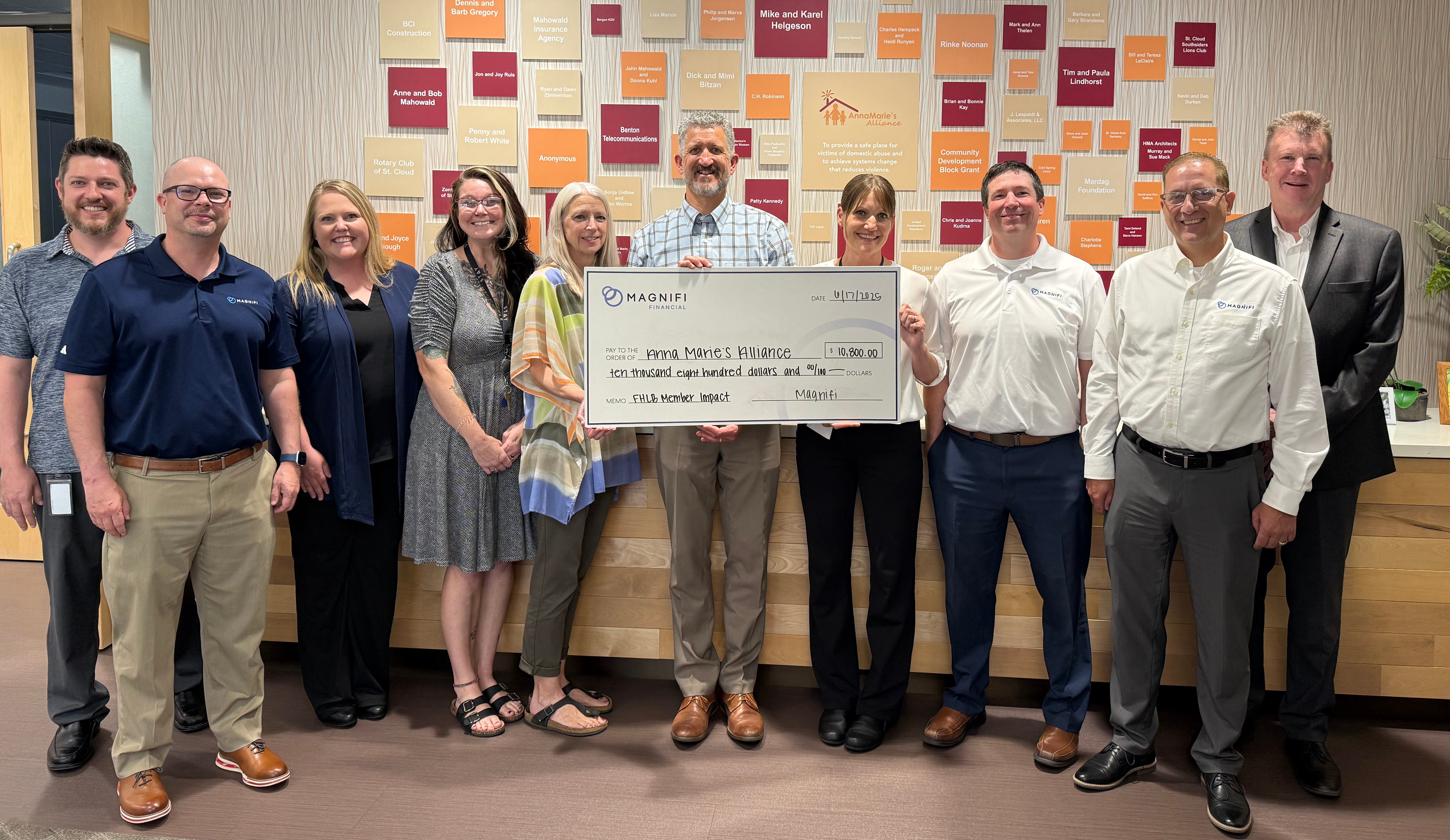 FHLB Anna Maries Donation